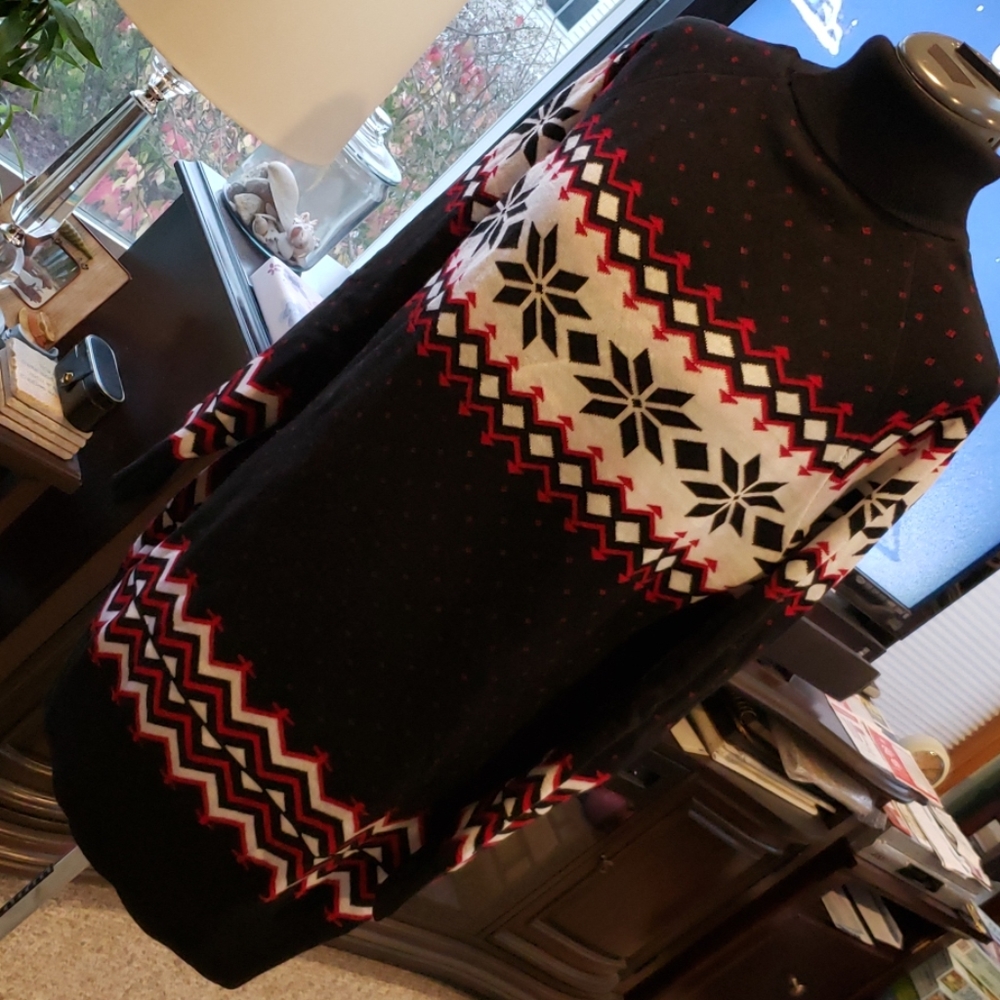 Turtleneck Tunic Sweater